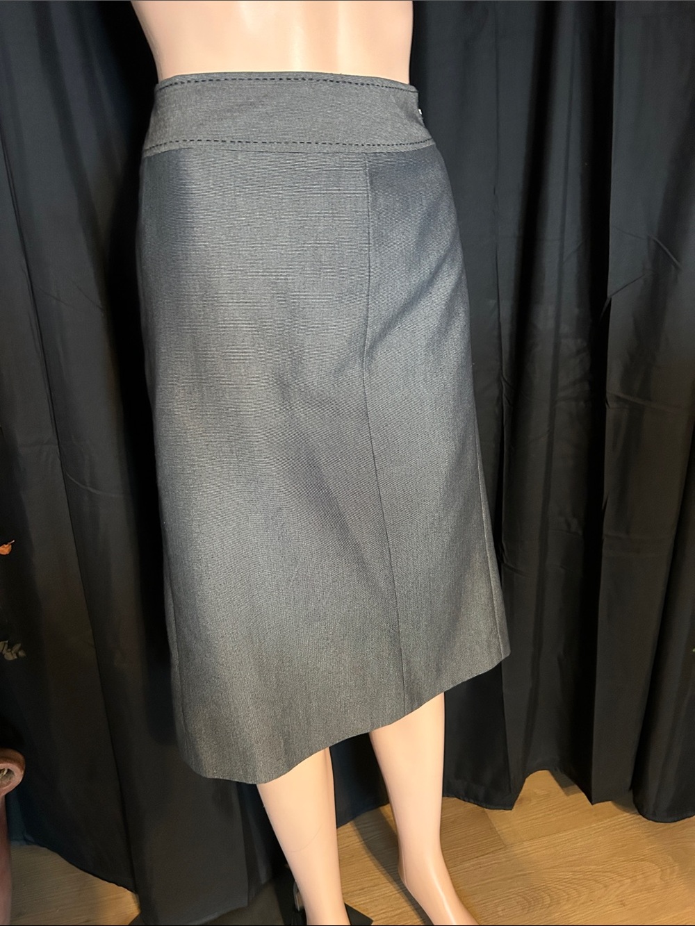 NWOT CATO GRAY SKIRT 12